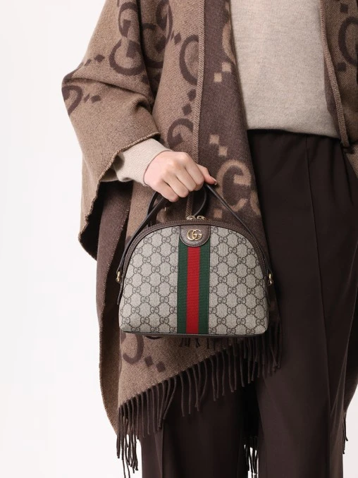 Сумка комбинированная Ophidia GUCCI