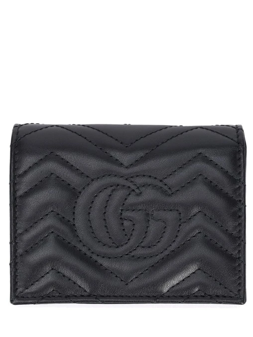 Кошелек кожаный GG Marmont GUCCI