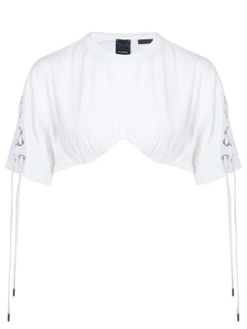 Кроп-топ хлопковый PINKO