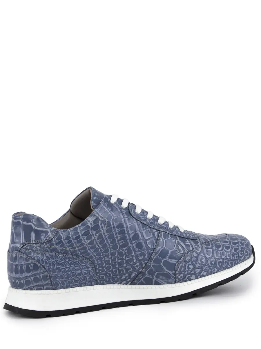 Кроссовки кожаные