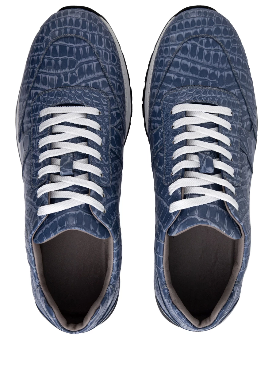 Кроссовки кожаные