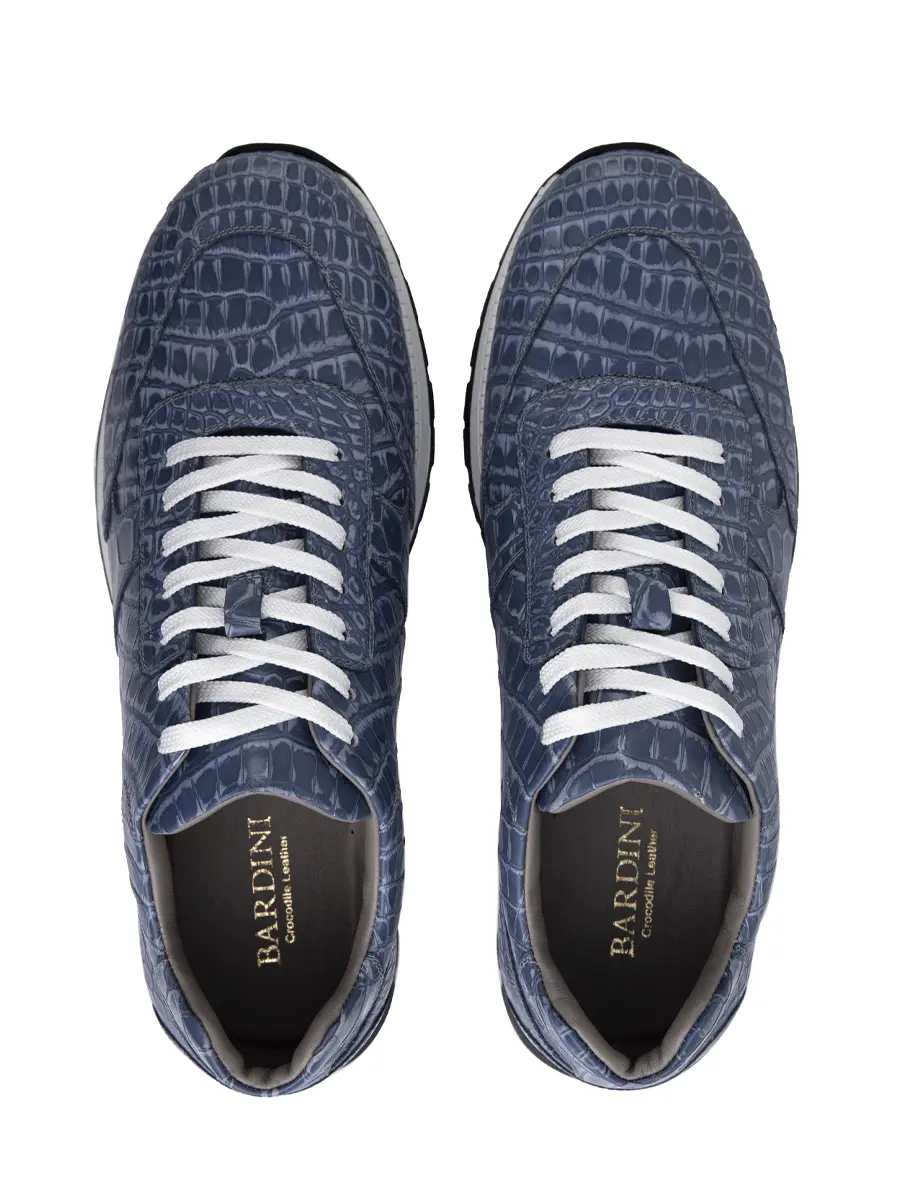 Кроссовки кожаные