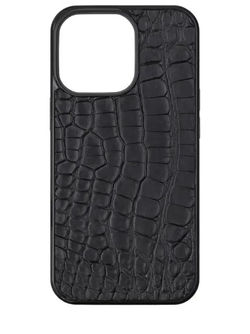 Чехол для iPhone из кожи крокодила BARDINI