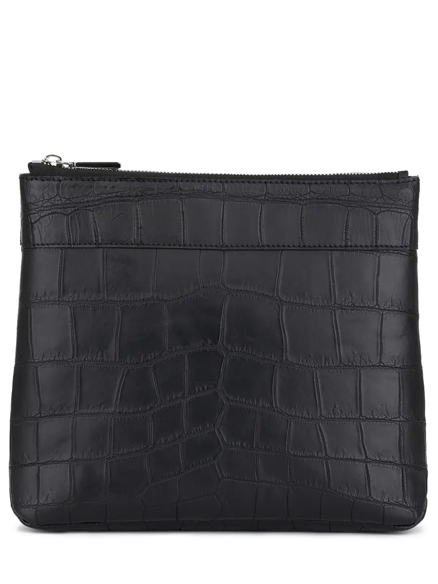 Клатч кожаный