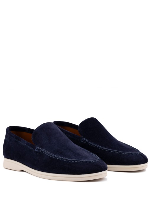 Лоферы замшевые BARDINI