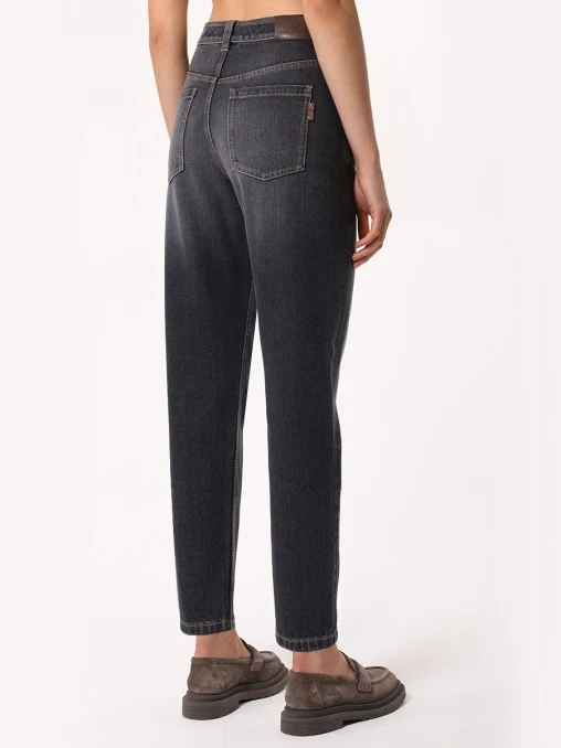 Джинсы Baggy Jean хлопковые BRUNELLO CUCINELLI