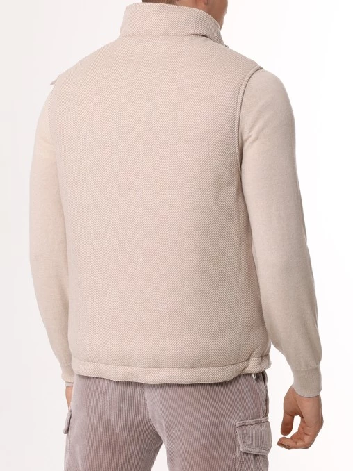 Жилет шерстяной BRUNELLO CUCINELLI