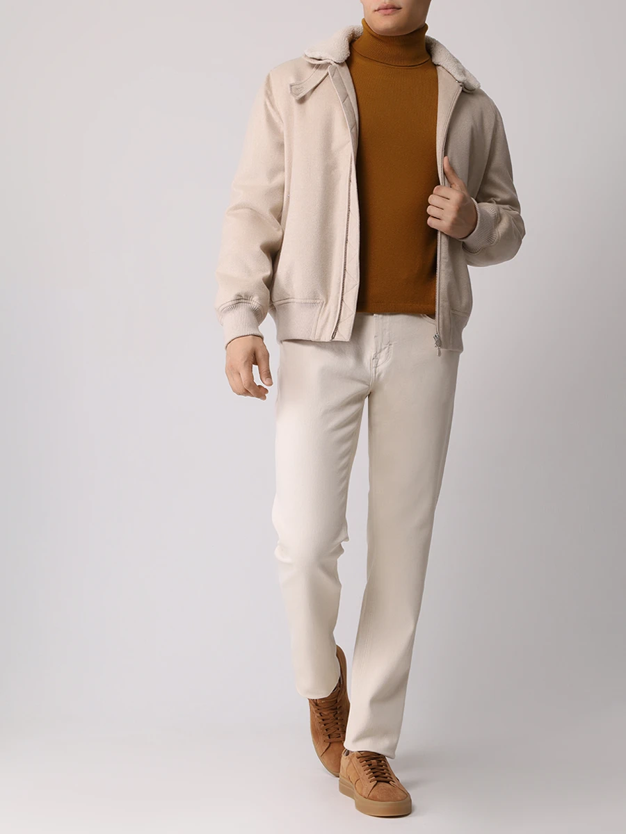 Бомбер кашемировый