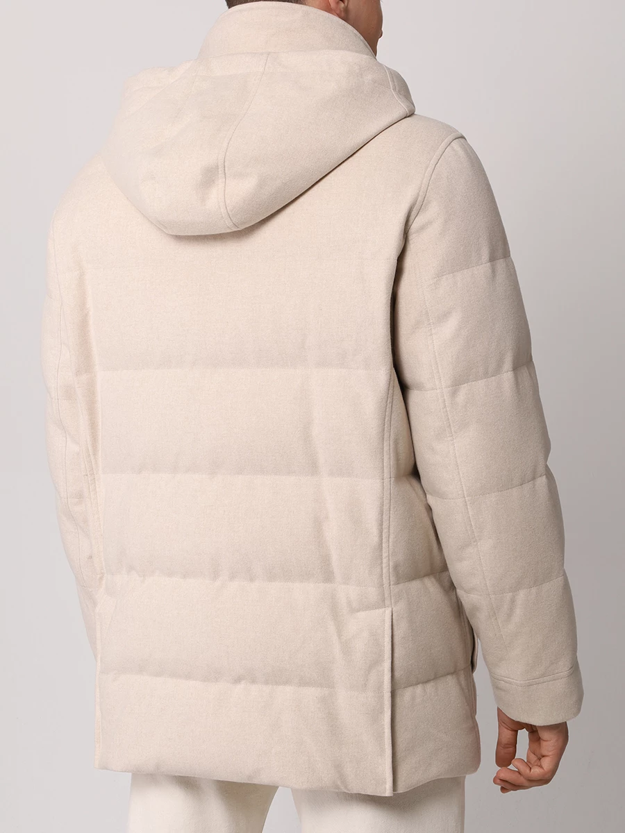 Пуховик шерстяной