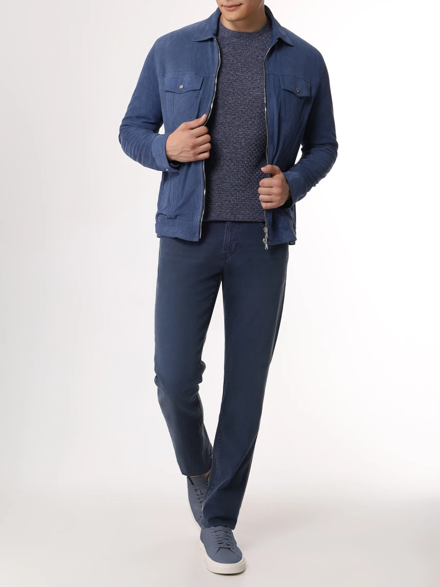 Джемпер из шерсти и хлопка