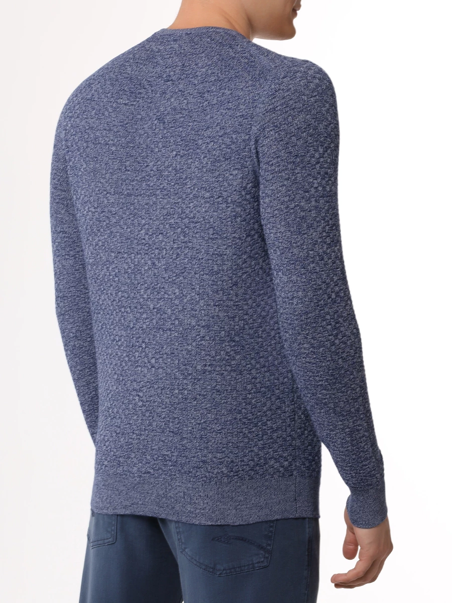 Джемпер из шерсти и хлопка