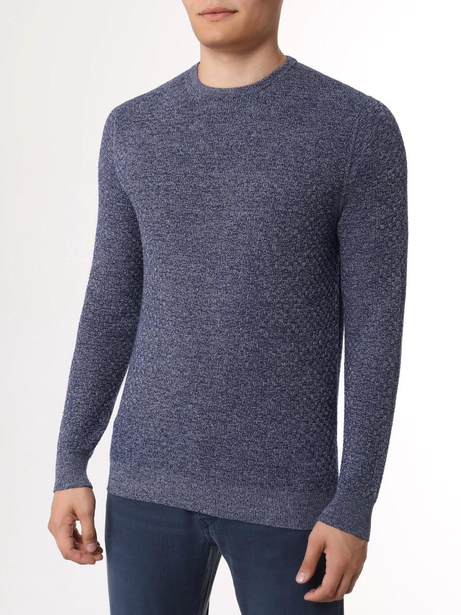 Джемпер из шерсти и хлопка