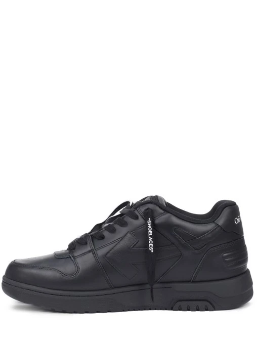 Кеды кожаные Out of Office OFF-WHITE