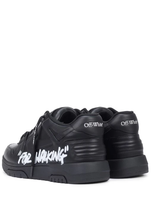 Кеды кожаные Out of Office OFF-WHITE