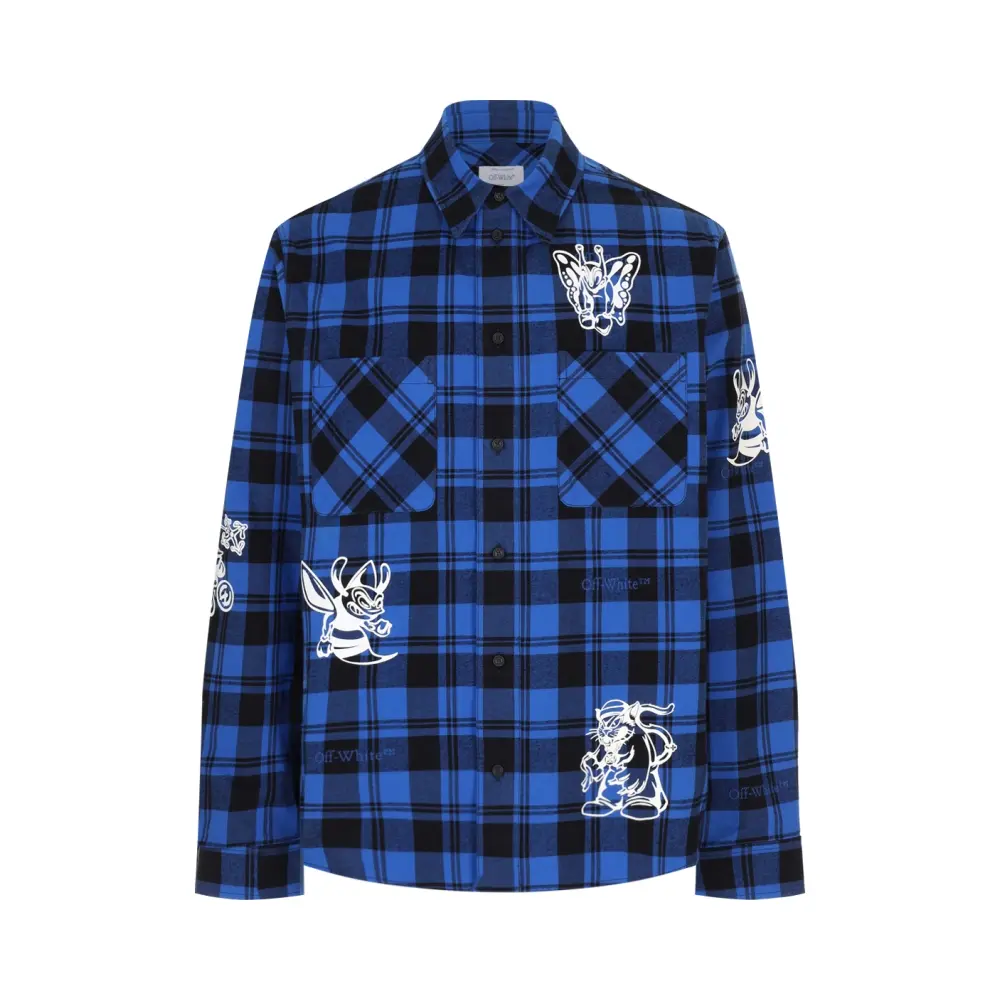 Рубашка Regular Fit хлопковая