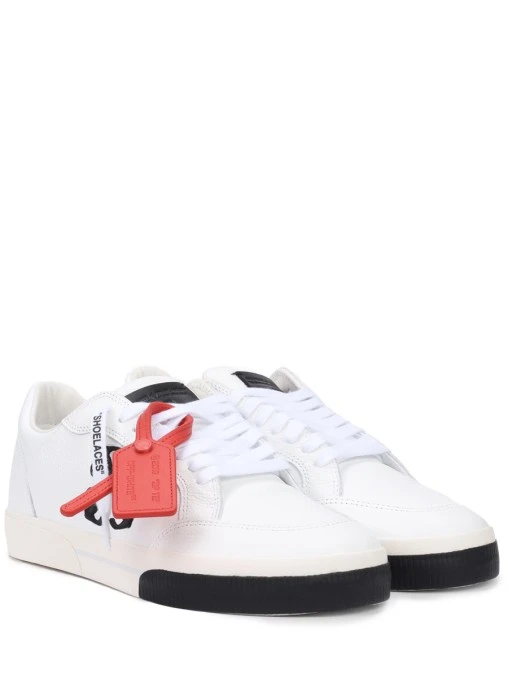 Кеды комбинированные Vulcanized OFF-WHITE