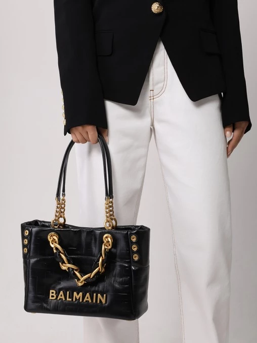 Сумка кожаная BALMAIN