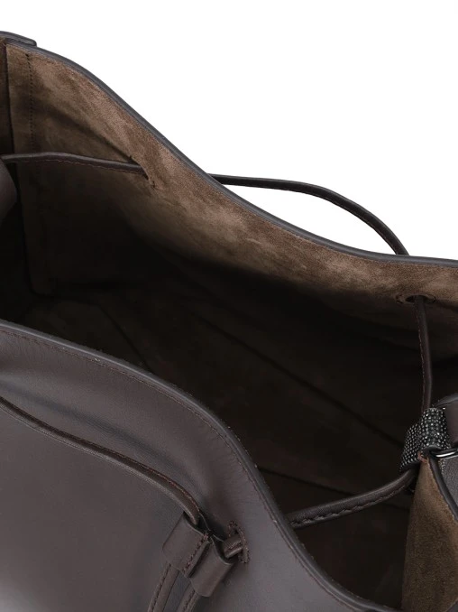 Сумка кожаная BRUNELLO CUCINELLI