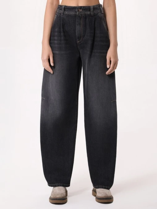 Джинсы хлопковые BRUNELLO CUCINELLI