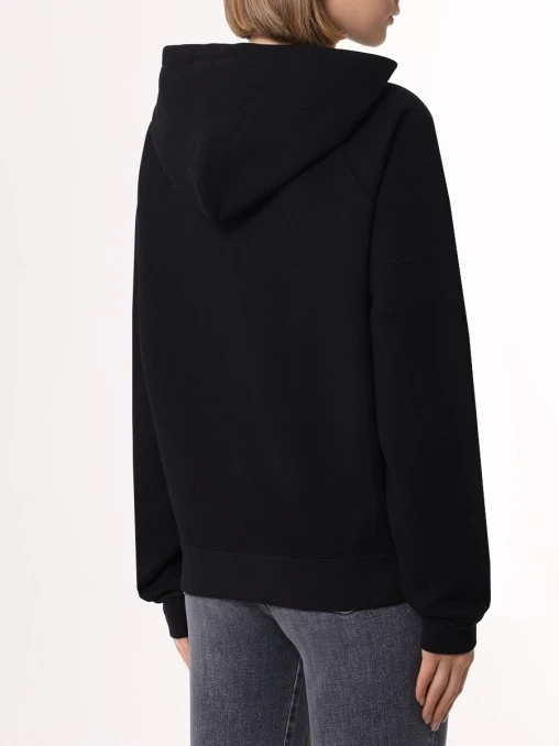 Худи хлопковое SAINT LAURENT