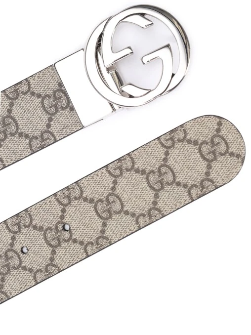 Ремень двусторонний комбинированный GUCCI