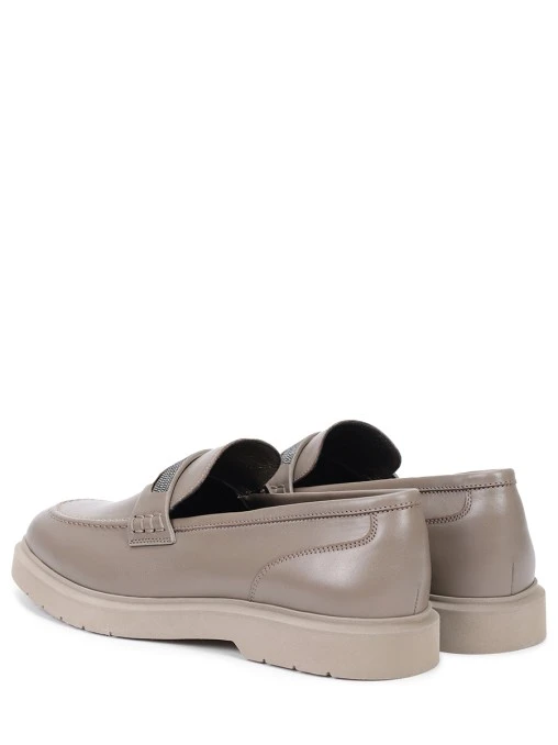 Лоферы кожаные BRUNELLO CUCINELLI