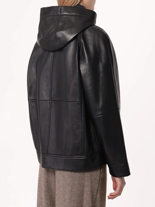 Куртка кожаная BRUNELLO CUCINELLI