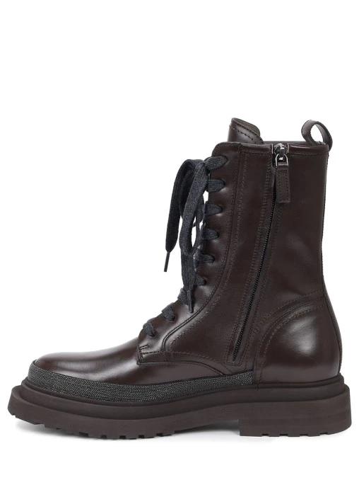Ботинки кожаные BRUNELLO CUCINELLI