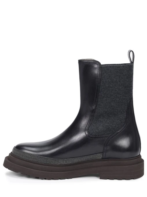 Челси кожаные BRUNELLO CUCINELLI