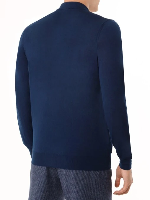 Поло шерстяное BERTOLO LUXURY MENSWEAR