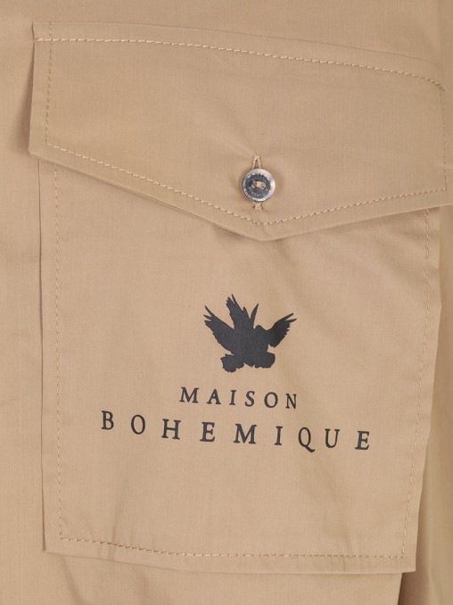 Рубашка хлопковая MAISON BOHEMIQUE
