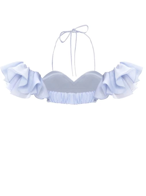 Топ изо льна и шелка Myosotis Top YVON
