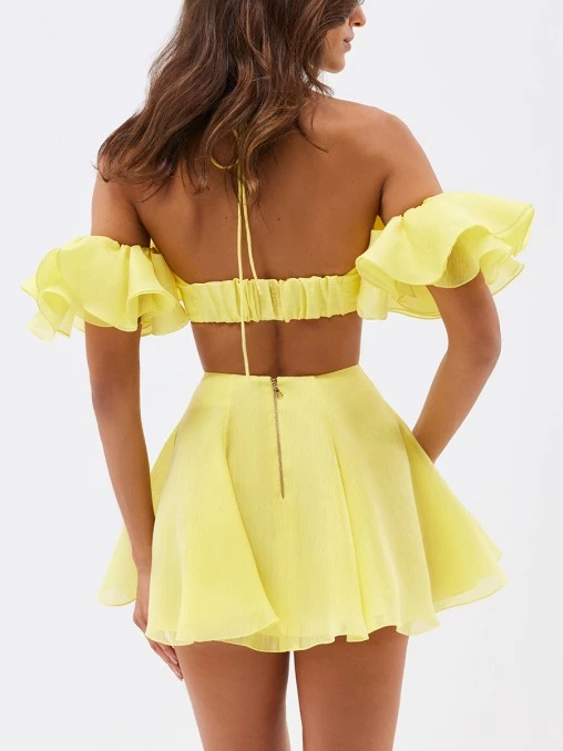 Топ изо льна и шелка Myosotis Top YVON