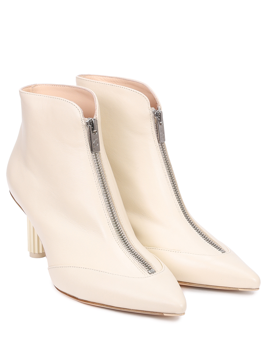 Ботильоны кожаные