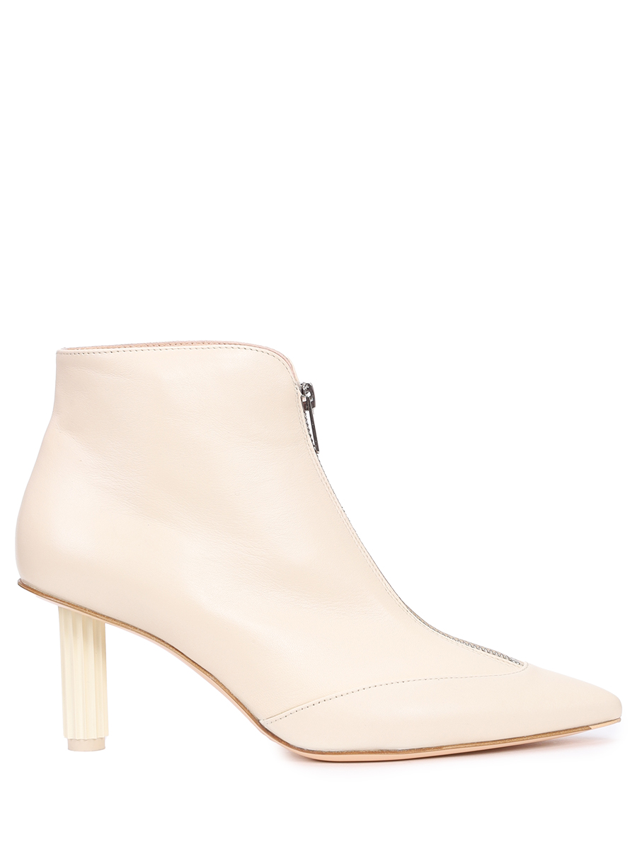 Ботильоны кожаные