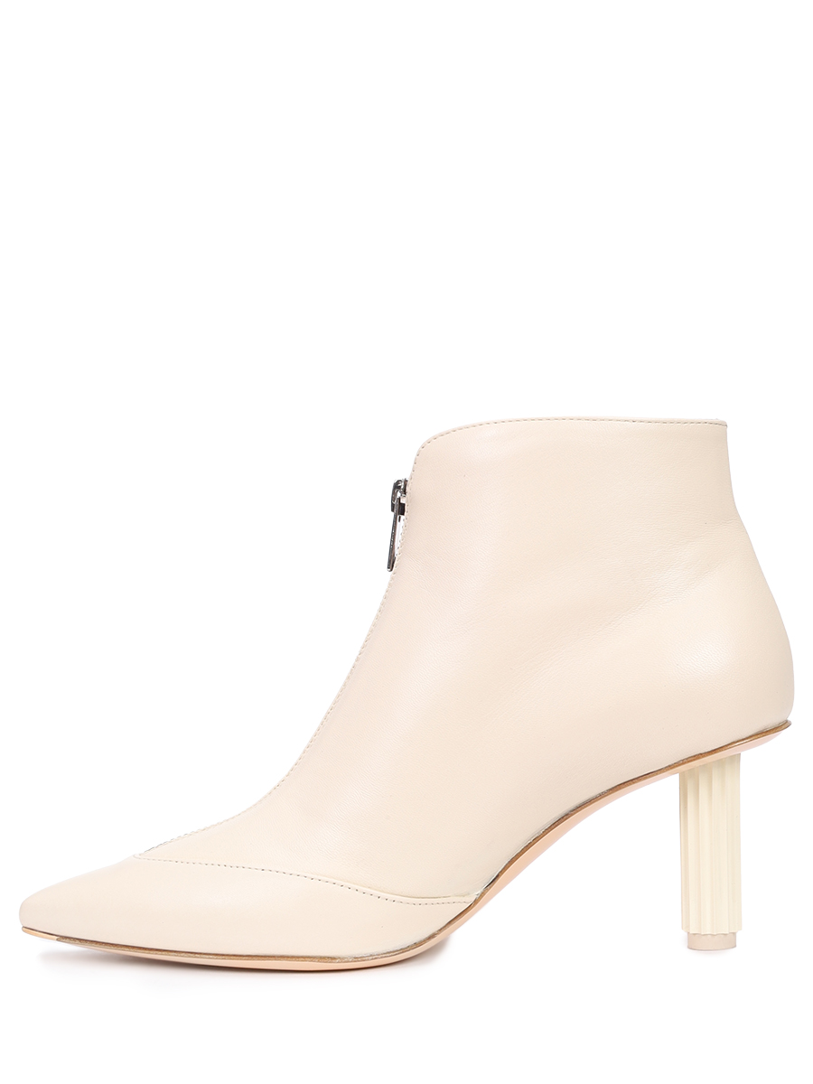 Ботильоны кожаные