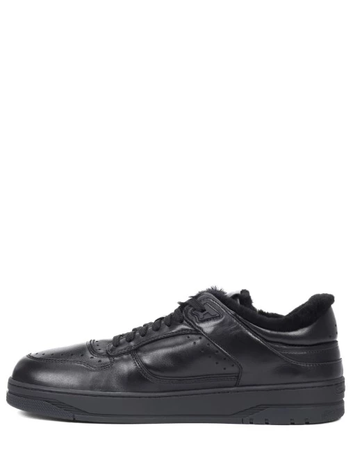 Кеды кожаные на меху SANTONI
