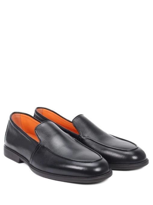 Лоферы кожаные SANTONI