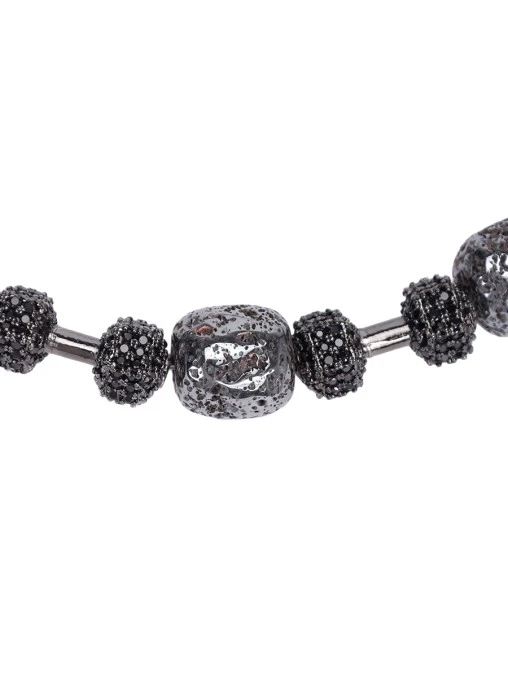 Чокер из лабрадора и шунгита Power Mix SEXY FISH