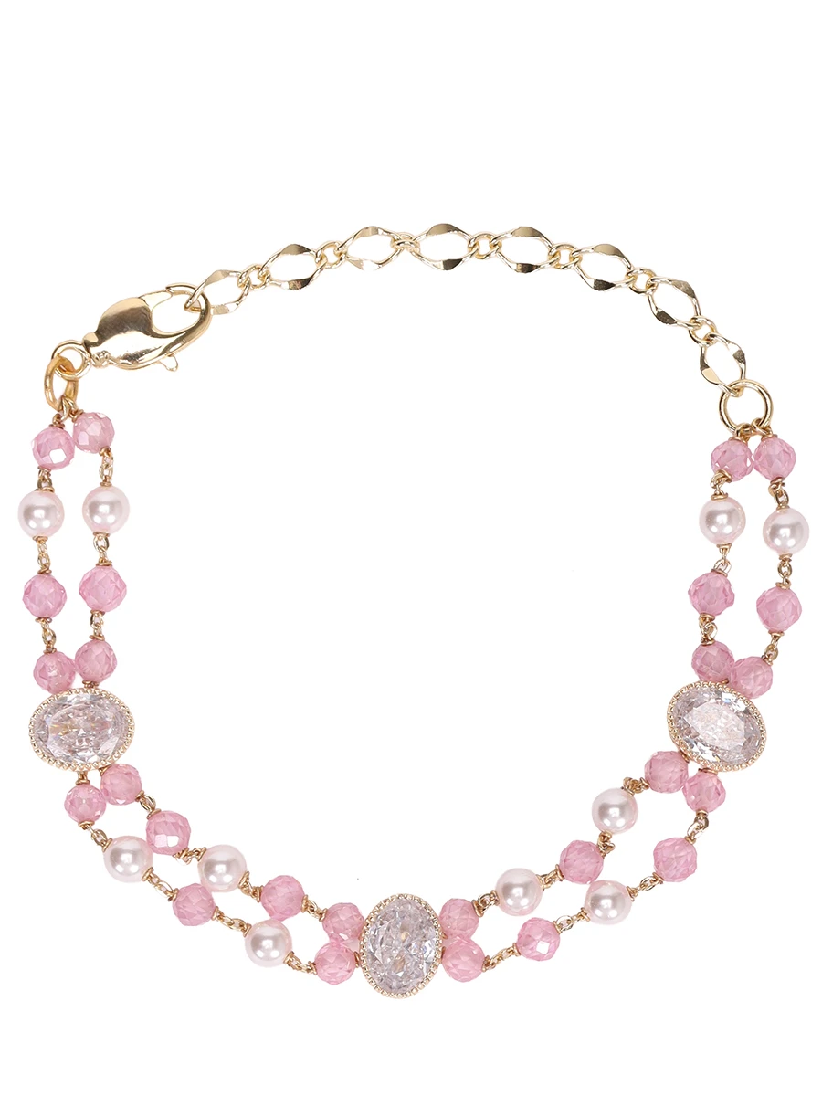 Браслет из жемчуга и цирконов Princess