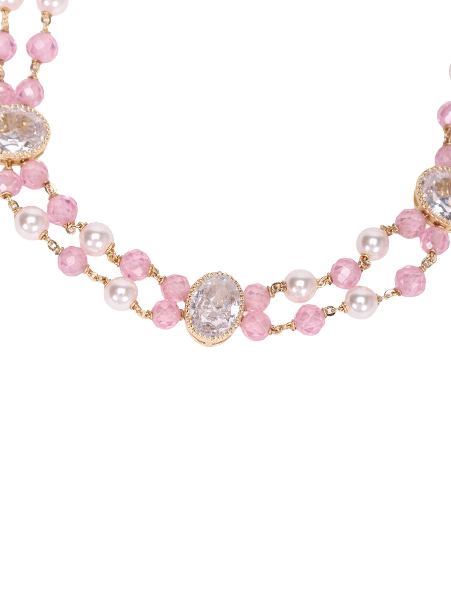 Браслет из жемчуга и цирконов Princess