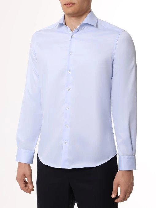 Рубашка Slim Fit хлопковая BML