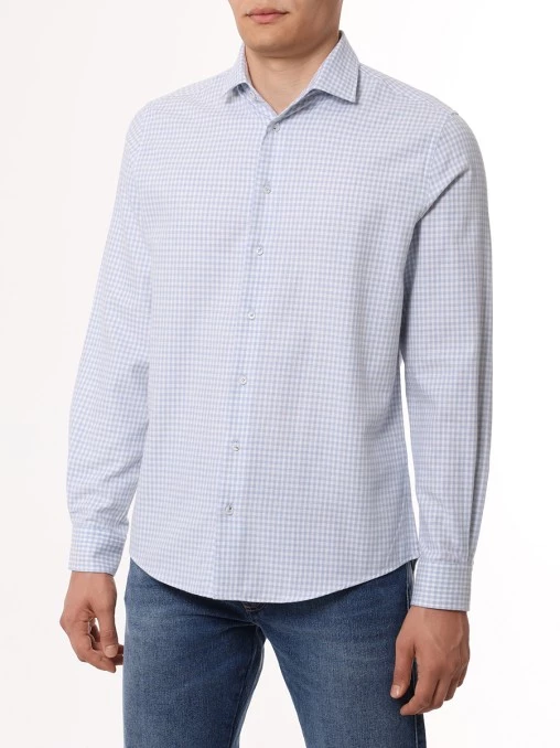 Рубашка Regular Fit хлопковая BML