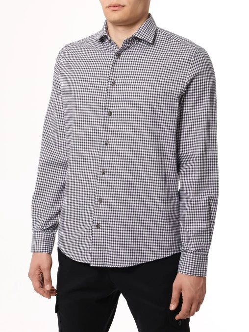 Рубашка Regular Fit хлопковая BML