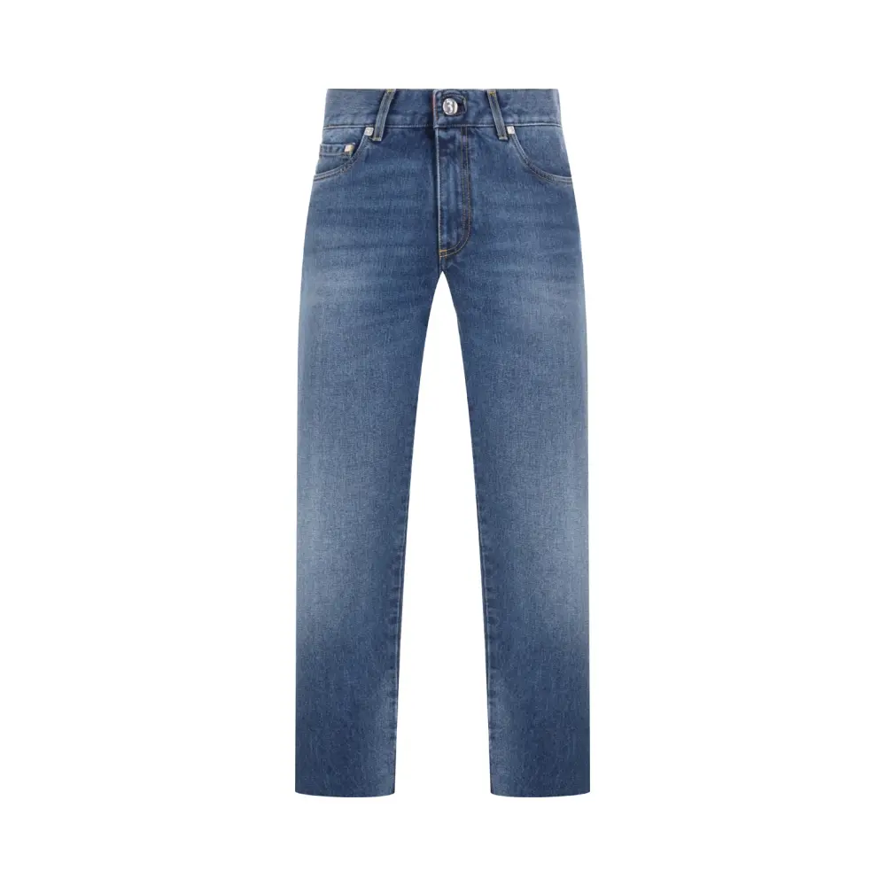 Джинсы Regular Fit хлопковые
