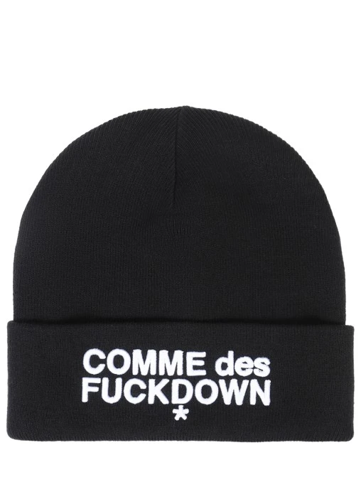 Шапка с логотипом COMME DES FUCKDOWN