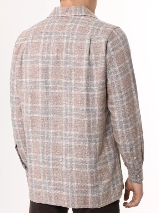 Рубашка Regular Fit шерстяная KITON
