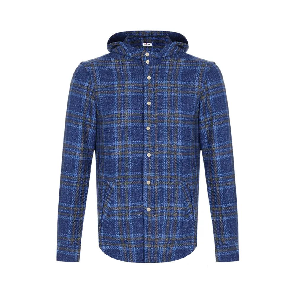 Рубашка Slim Fit шерстяная