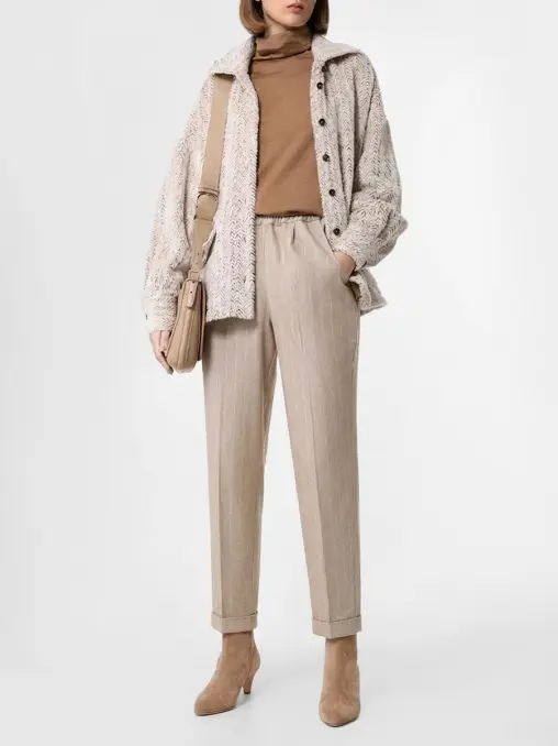 Брюки шерстяные KITON