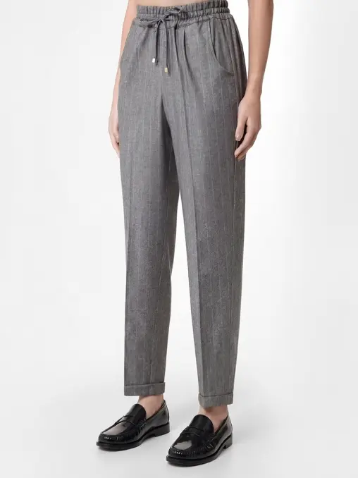 Брюки шерстяные KITON